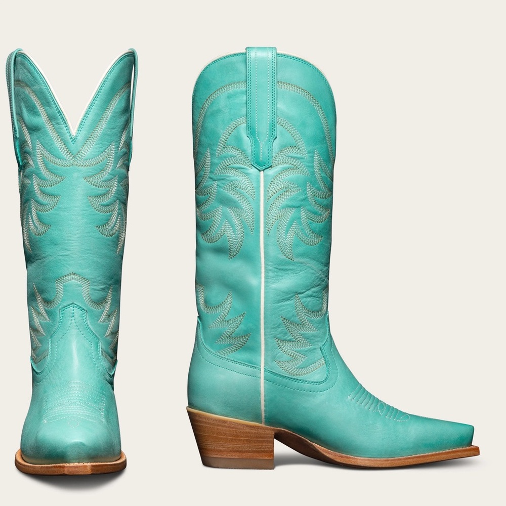 Tecovas Turquoise Annie Boots